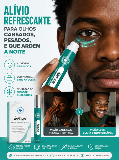 Eelhoe Vision Roller — Alívio Refrescante para Olhos Cansados