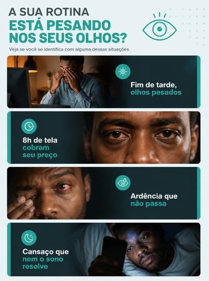 Eelhoe Vision Roller — Alívio Refrescante para Olhos Cansados