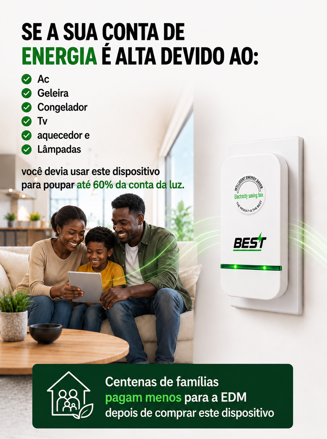 ElectroMax™ — Economizador Inteligente de Energia