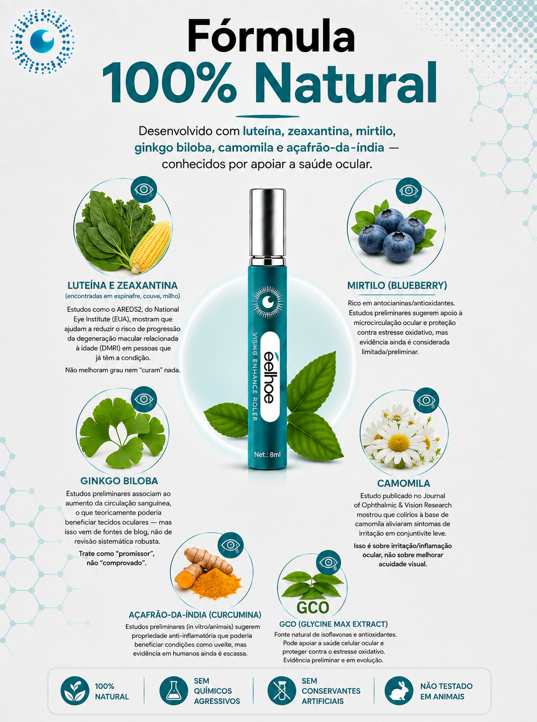 VisioMax™ — Complexo natural para saúde ocular