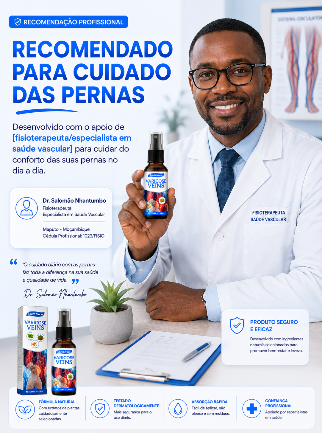 SouthMoon - Spray Para Varizes